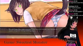 Petite VTubers Spook Spark Desire in Lewd Nekos Halloween Fantasy