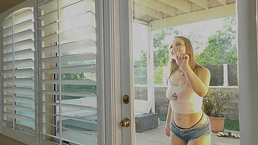 Laney Grey Rides Jerry Kovak in Cowgirl and Reverse Cowgirl