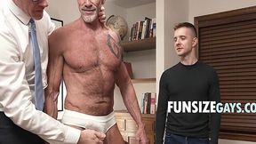 Hot Doc Checkup Turns Into Wild Gay Threesome Fuckfest