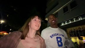 sucked him in the elevator and invited to my place