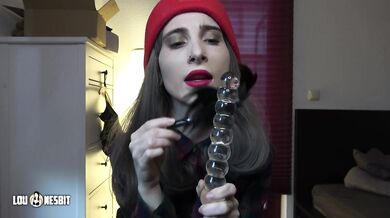 German femdom joi slave gets orgasm torture teased to tears