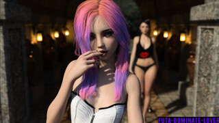 [3D Comiс] Futa Fight Champions Bailey Vs Delia