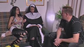 German Amateur MILF gets a sloppy blowjob and more