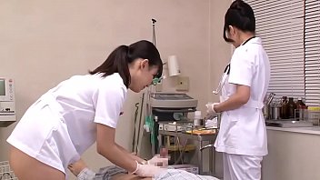 Japanese Nurses Take Care Of Patients