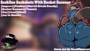 Femboy Rocket Raccoon Backline Ass Destroyed Gushing Cum