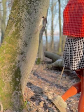 Naked Girl in Forest