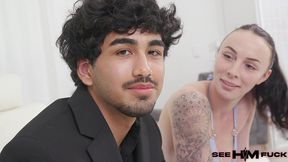 see an uncut 19-year-old latino fuck featuring jay raw with indica marie