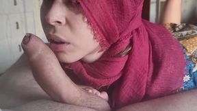 musulmane sucking and fucking with withe man