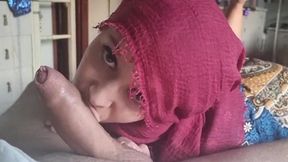 musulmane sucking and fucking with withe man