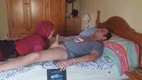 musulmane sucking and fucking with withe man