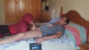 musulmane sucking and fucking with withe man