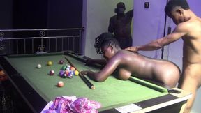 Homemade Amateur Sex by the Snooker