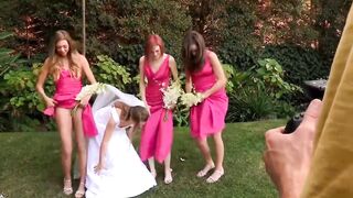 LP Wedding -- 1080p flashing outside bride