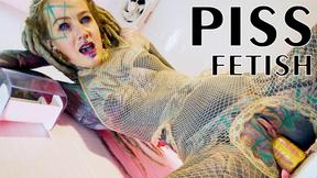 ”Alternative Tattoo Model Solo Piss Action”