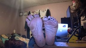 Displaying my feet