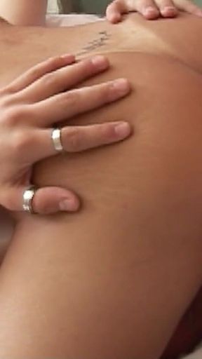 Big Latina Dick Labelly Fucks Guy in Extremely Tight Asshole