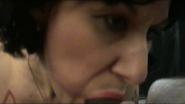 Face fucked and pissed on