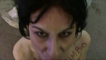 Face fucked and pissed on