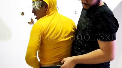 Blonde Guy Is Spanked And Wedgie