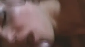 Amateur GF sucks tool and shows enormous breasts