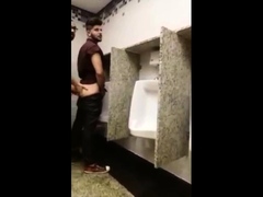 Fucking at the urinal