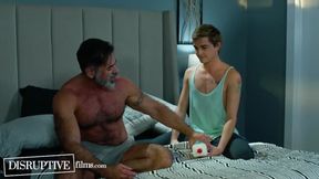 Hot Jock gives Older Boyfriend a Cum Massage