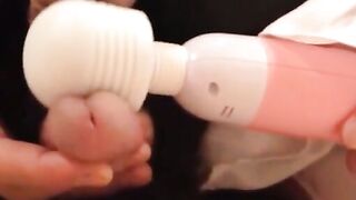 2 Asian Crossdressers Play with Sex Toys and Cum Hard