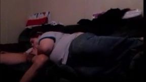 Hot Shy Housewife Sucking Stranger Dick for the 1st Time Taking It Balls Deep