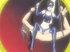 Swinging hentai bondage gets punishment