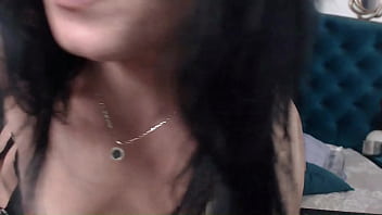 Stockings &amp_ Garter Seduction &ndash_ Intense anal masturbation &amp_ and hairy pussy