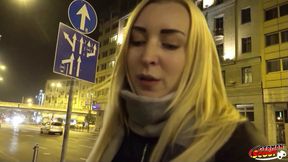 German scout - Hot college girl Amaris pickup and rough fuck