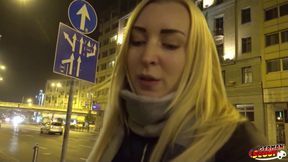 German scout - Hot college girl Amaris pickup and rough fuck