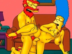 Marge Simpson real wife cheating
