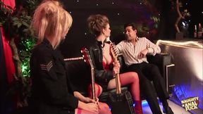 This Radio Host Loves His Two Female Rockstars And Their Assholes