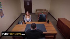 Kira Fox Gets Called Into Principal Green’s Office Because Of A Recent Issue With Her Stepdaughter - Office