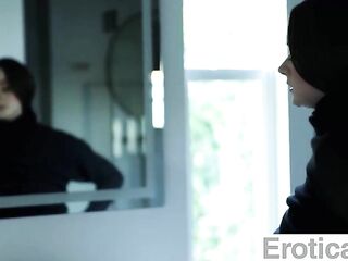 EROTICAX - Hazel Moores Natural Allure Meets Codey Steeles Large Cock in Delicate Lovemaking