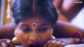 Desi Indian Girl Suhana's Very 1st Live Suhaagrat on Cam