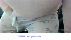 Turkish MILF moans as she masturbates in her pajamas