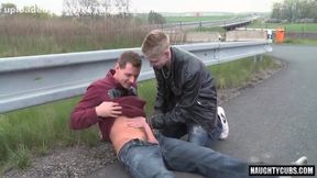 Large Knob Step daddy Public Sex With Cum Flow