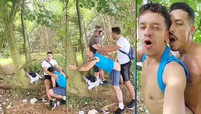 Took My Cousin to the Park for Some Hot Gay Action - BF TV