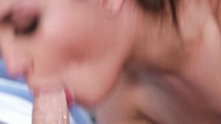 HardcoreDirty.com - Gabi Patrova's stepdad riding leads to explosive squirting