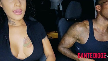 Kat Von Don Gets Her Pussy Pounded And A Cumshot In The Car