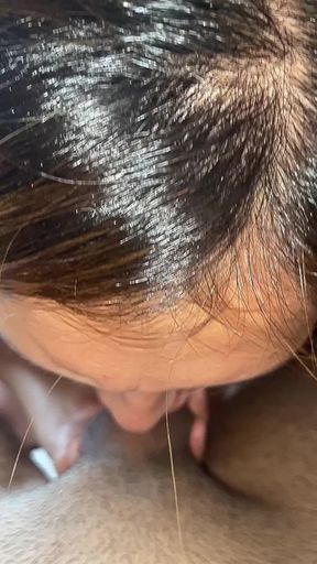 Sexy Neighbor's Shared Wife Gives Otherworldly Deepthroat Blowjobs