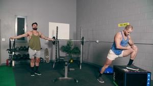 Bearded Hunk Takes Control of Situation