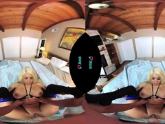 VRHUSH Busty blonde Luna Star has a surprise for you