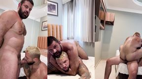 massive daddy fucks hot masculine bottom