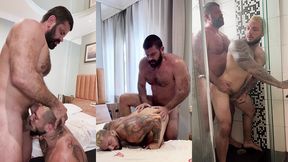 massive daddy fucks hot masculine bottom