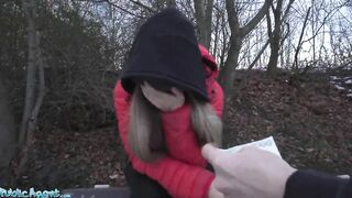 Outdoor Agent Dominno and her Gigantic Titted Fuck inside Hotel