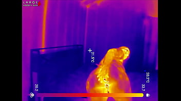 First Time LOCKED in Chastity Belt! Thick BBW Ass Fingered Deep Then Stuffed with 2 HUGE Butt Plugs Thermal POV (4K Landscape)