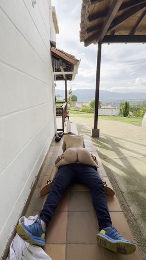 Real and Amateur Sex Outdoors - Sara Blonde
